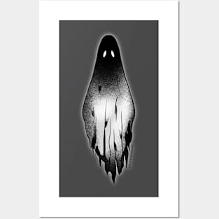 Bret BarneyArt Ghost  Logo Sticker Posters and Art